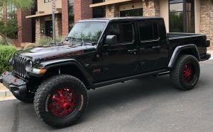 Jeep Gladiator Rubicon on Forgiato Wheels (Capolavaro) 2019 года
